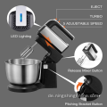 Edelstahl-Eierschläger, elektrischer Handmixer, 3,5 l, 5-Gang-Turbo, mit Rührschüssel